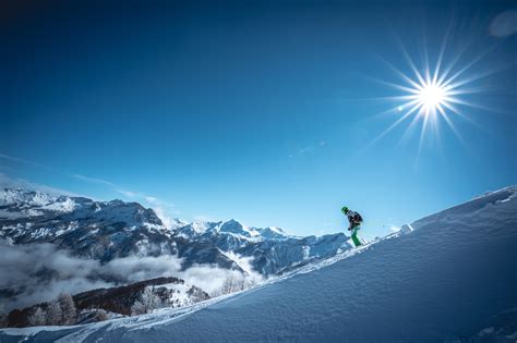 Ski dans les Alpes du Sud les stations d Orcières Merlette 1850 et de