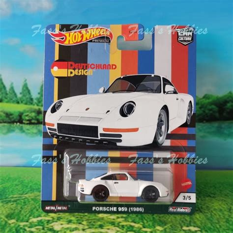 P A HOT WHEELS PREMIUM 2021 CAR CULTURE DEUTSCHLAND DESIGN PORSCHE 959