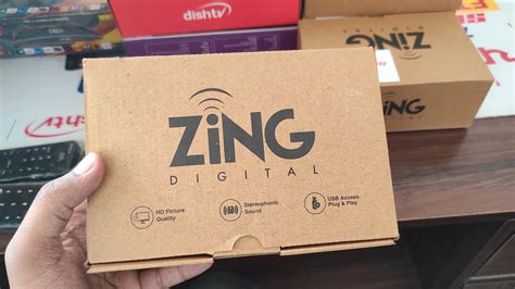 Zing Super Fta Box Dz Hd Unboxing And Review Dish Tv Zing