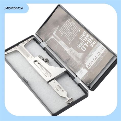 Sarahbowsh Inch And Metric Hi Lo Welding Gauge Stainless Steel Ulnar