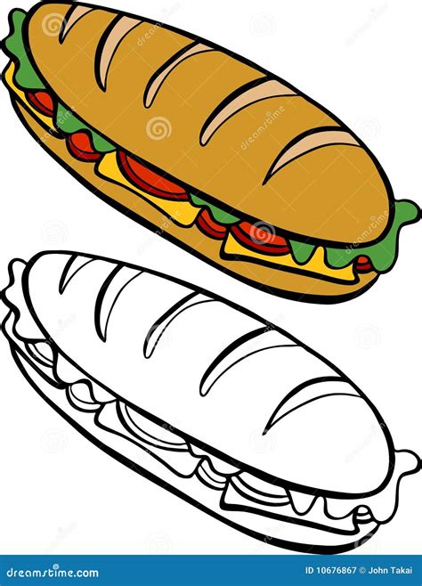 Subway Restaurant Clip Art