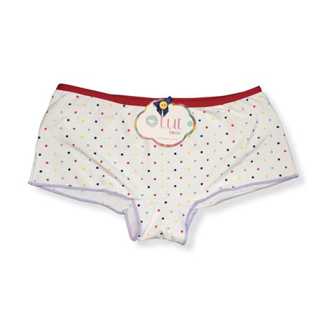 Kit c Calcinha Juvenil Estampas Sortidas em Microfibra Lut Galé Lingerie Calcinhas