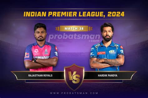 Rr Vs Mi Dream11 Prediction With Stats Pitch Report And Player Record Of