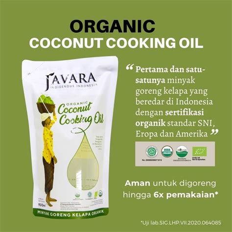 Jual Javara Coconut Cooking Oil Ml Minyak Goreng Kelapa Organik