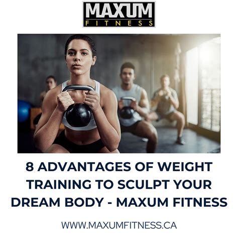 8 Advantages Of Weight Training To Sculpt Your Dream Body — Maxum