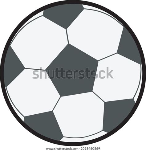 Clip Art Soccer Ball Stock Vector (Royalty Free) 2098460569 | Shutterstock