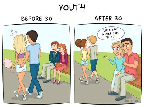 Hilarious Illustrations Perfectly Sum Up Life In Your 20s Vs 30s