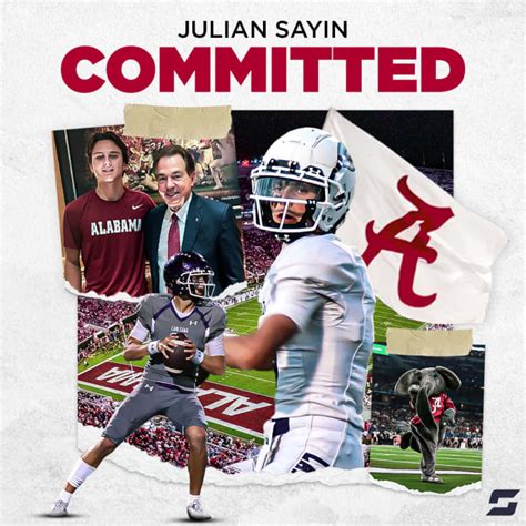 Julian Sayin, nation's No. 2 quarterback, commits to Alabama over Georgia, LSU - Sports ...