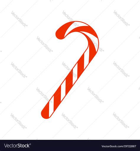 Christmas candy cane Royalty Free Vector Image