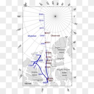 Magnetic North Pole Movement Clipart (#3910988) - PikPng