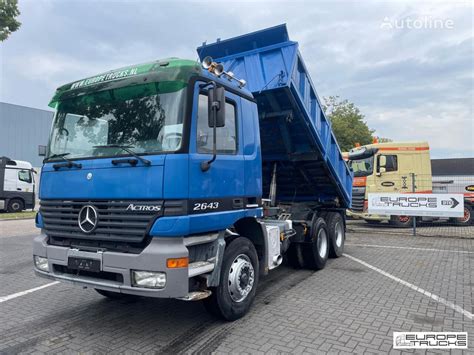 Wywrotka Mercedes Benz Actros Full Steel Manual Airco