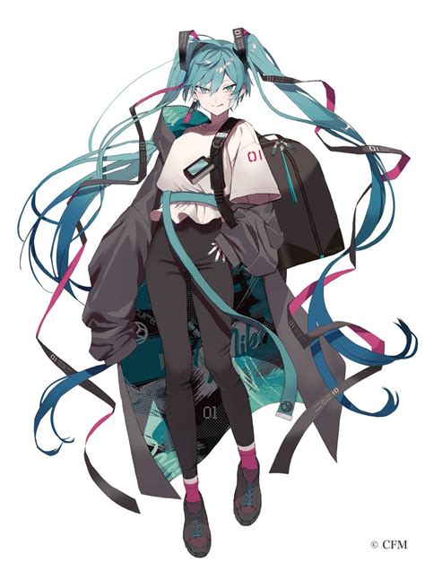 初音ミク 「solwa×初音ミク コラボイラストを描かせていただきました 」さくしゃ2のイラスト