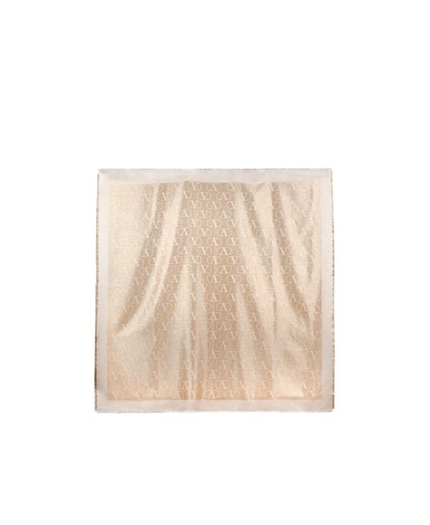 Valentino Blended Shawl In Nude ModeSens