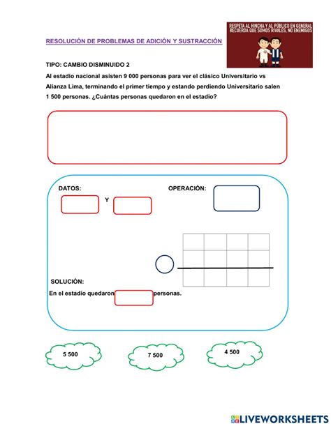 Resoluci N De Problemas Online Exercise For Cuarto Grado