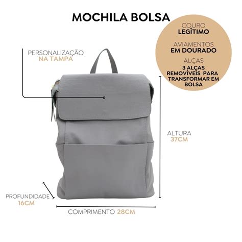 Hey Bag Bolsas Mochila Bolsa De Couro Nude