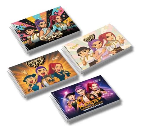 Bobbie Goods Guerreiras Do Kpop - Livro De Colorir Guerreiras Do K-pop Estilo Bobbie Goods | Parcelamento ...