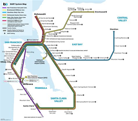 The san fran bart system map feature most riders overlook 31
