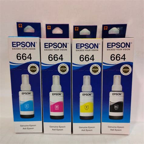 Refill Tinta Epson 664 Hitam