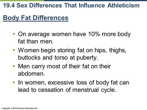 Copyright Pearson Education Inc Chapter Sex Differences And Athleticism Endocrine