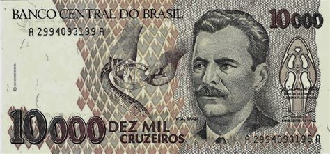 Quanto Vale 10.000 Cruzeiro - Associação Amigos do Museu de Valores: Vital Brasil - Cédula de 10.000 ...
