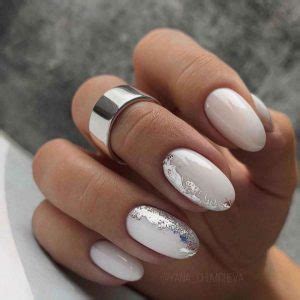 Маникюр с поталью 2021: 50 фото идей для современных модниц - Журнал Элис