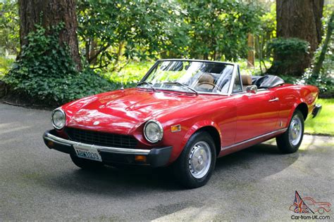 Fiat Spider Cc Convertible All Original K