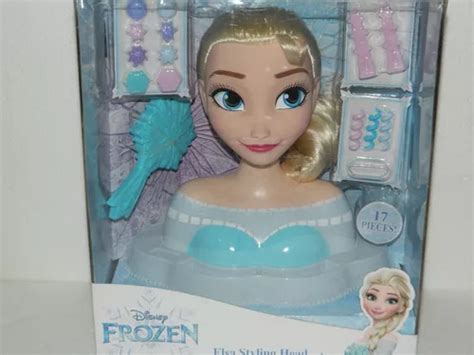 Disney S Frozen Elsa Styling Head Cabeza Para Peinar En Venta En