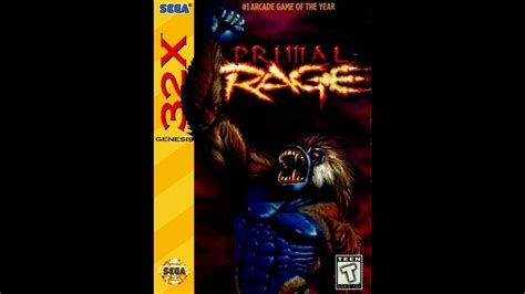 Primal Rage Sega Mega Drive Genesis 32x Review