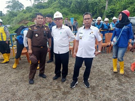 Perkim Sulbar Turut Serta Dalam Kunker Pj Gubernur Sulbar Di Bendungan