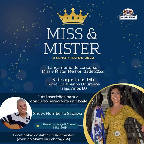 Baile no Adamastor abre as inscrições para o Concurso Miss e Mister