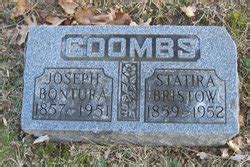 Statira Benning Bristow Coombs M Morial Find A Grave