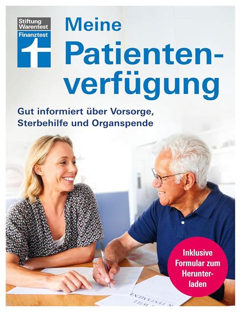 Meine Patientenverf Gung Das Wichtigste Zur Vorbereitung F R Das