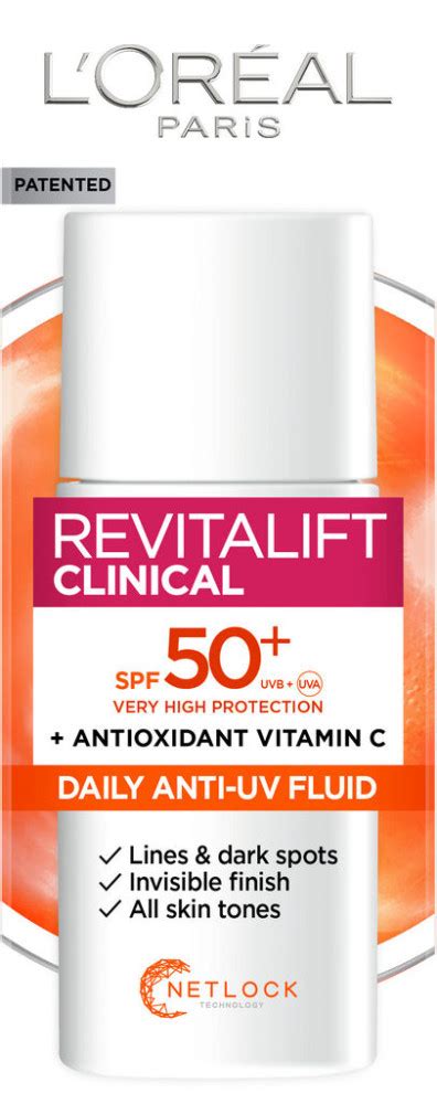 L'Oreal Paris fluid za obraz z zaščitnim faktorjem SPF50+ - Revitalift ...