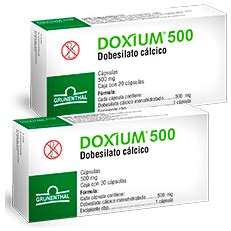 Doxium Fuerte Mg Prospecto Indicaciones Y Contraindicaciones Para