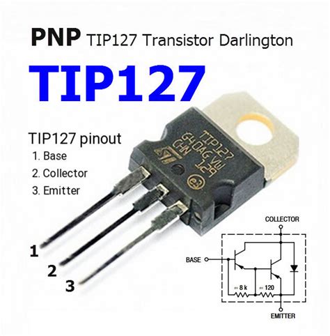 Tip A V Pnp Darlington Bipolar Power Transistor Lazada Co Th