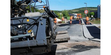 BLIES SCHWEYEN Les travaux daménagement de voirie prennent fin