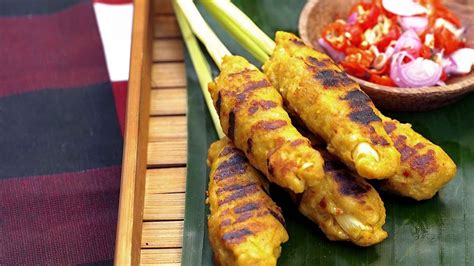 Resep Indonesia Resep Sate Lilit Ayam Khas Bali Maknyus