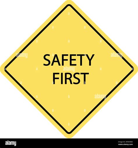 Safety First Signs Clip Art 