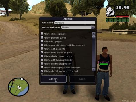 Groups System Multi Theft Auto Community