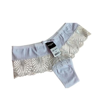 CHEIAS DE GRAÇA REF CALCINHA PLUS SIZE TANGA DET RENDA MICRO Lingerie Vendas