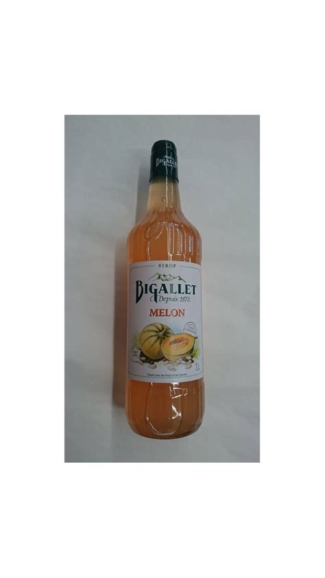 Sirop Melon Bigallet L Sirops Infusions Et Caf Epicerie Au