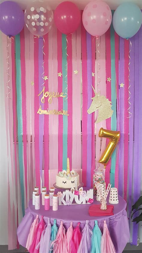 Anniversaire ♡ 7 Ans Pour Ma Chipie Hier Cétait Fête Avec Les Copi