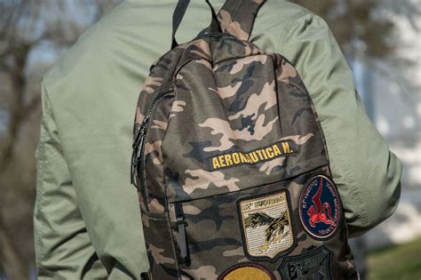 Рюкзак AERONAUTICA MILITARE PADDED BACK PACK FW 22/23/CN camouflage (BO ...