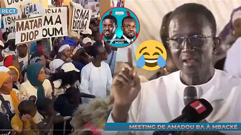 Meeting Mbacké Lima yor si Mbolo amoul Ken kouko Amadou Ba