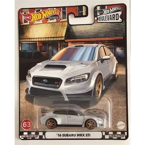 Hot Wheels Boulevard 16 Subaru WRX STI Universo Hot Wheels