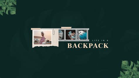 Free Editable Travel Youtube Banner Templates | Picmaker