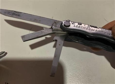I rescued a poorly maintained Leatherman Fuse from auction - more info ...