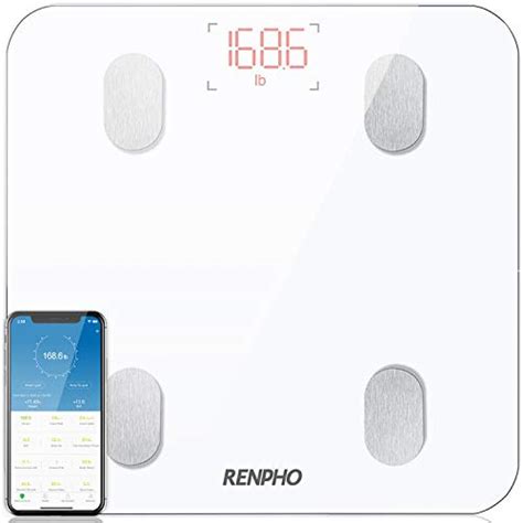 Renpho Bluetooth Body Fat Weight Scale Smart Digital Bathroom Bmi