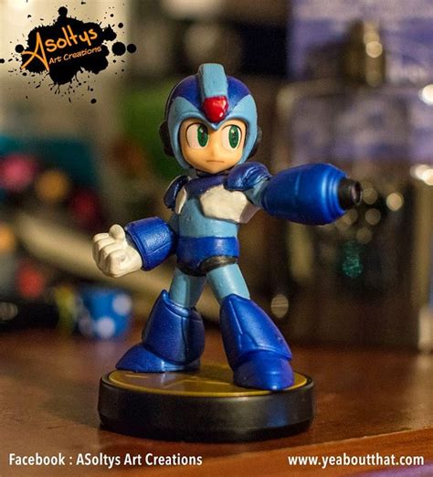 Rockman Corner Here S The Inevitable Custom Mega Man X Amiibo Mega