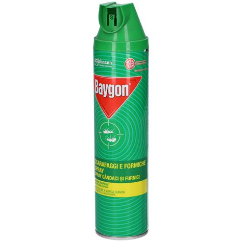 Insetticida Baygon Scarafaggi E Formiche Plus Spray 400 Ml 400 Ml Redcare